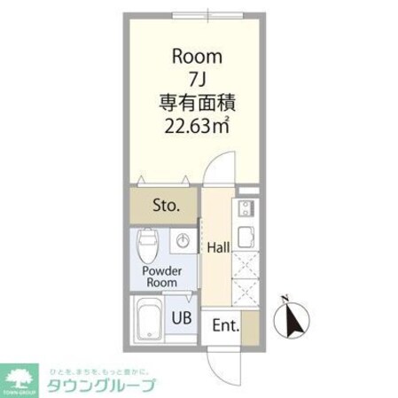 クレスト東村山の物件間取画像